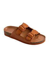 Men's Tan Cork Casual Sandals