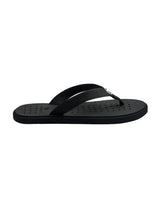 Men's Black Eco Fluffy Orthopedic Flip-Flops