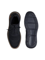 Men's Black Dress Walking Sneakers