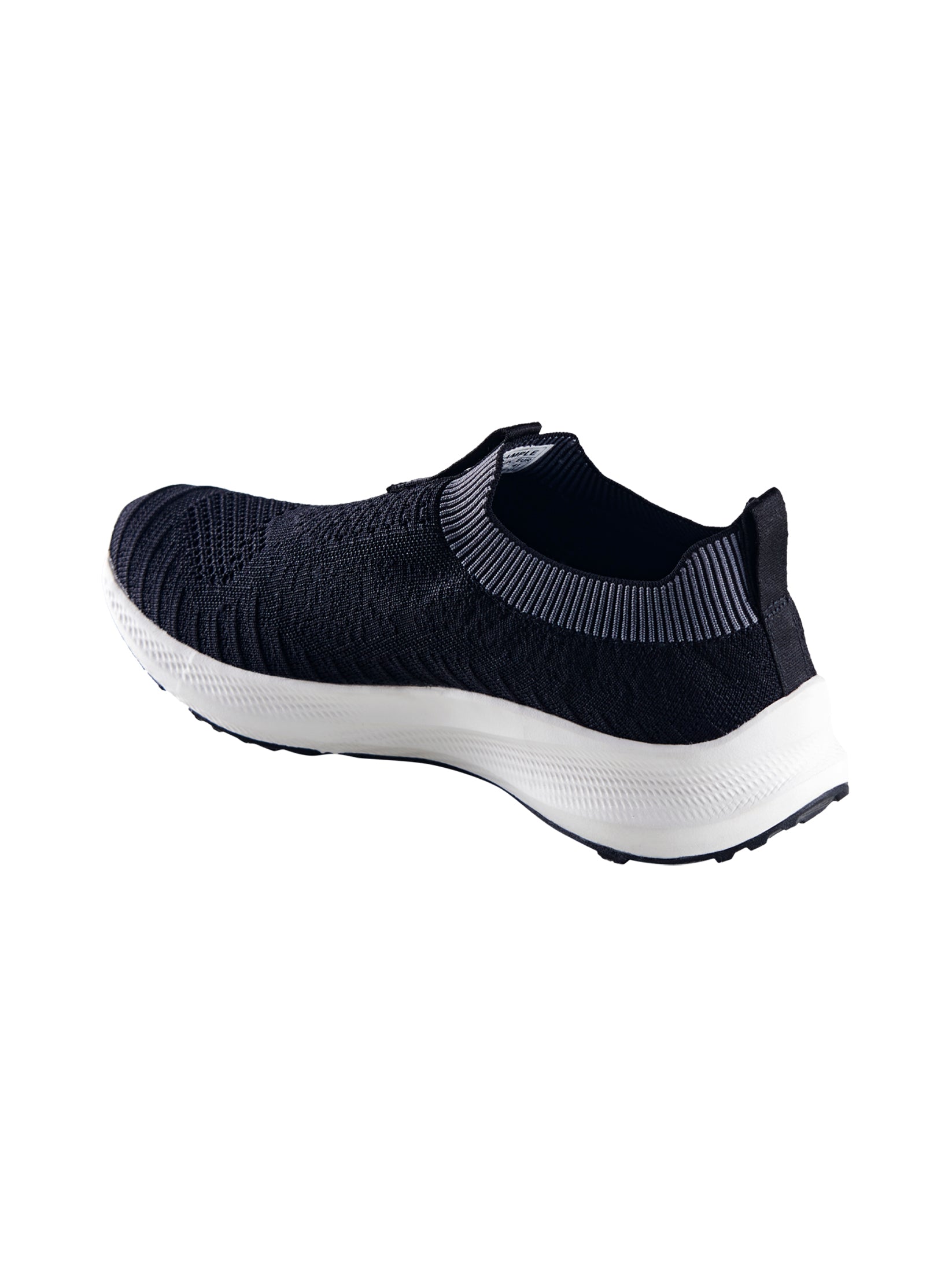 Men's Black Grip Fit Slip-Ons Caual Shoes