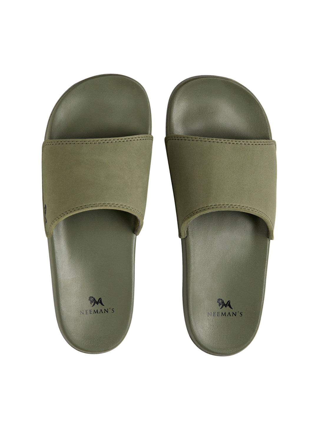 Men's Olive Green Eco Slides