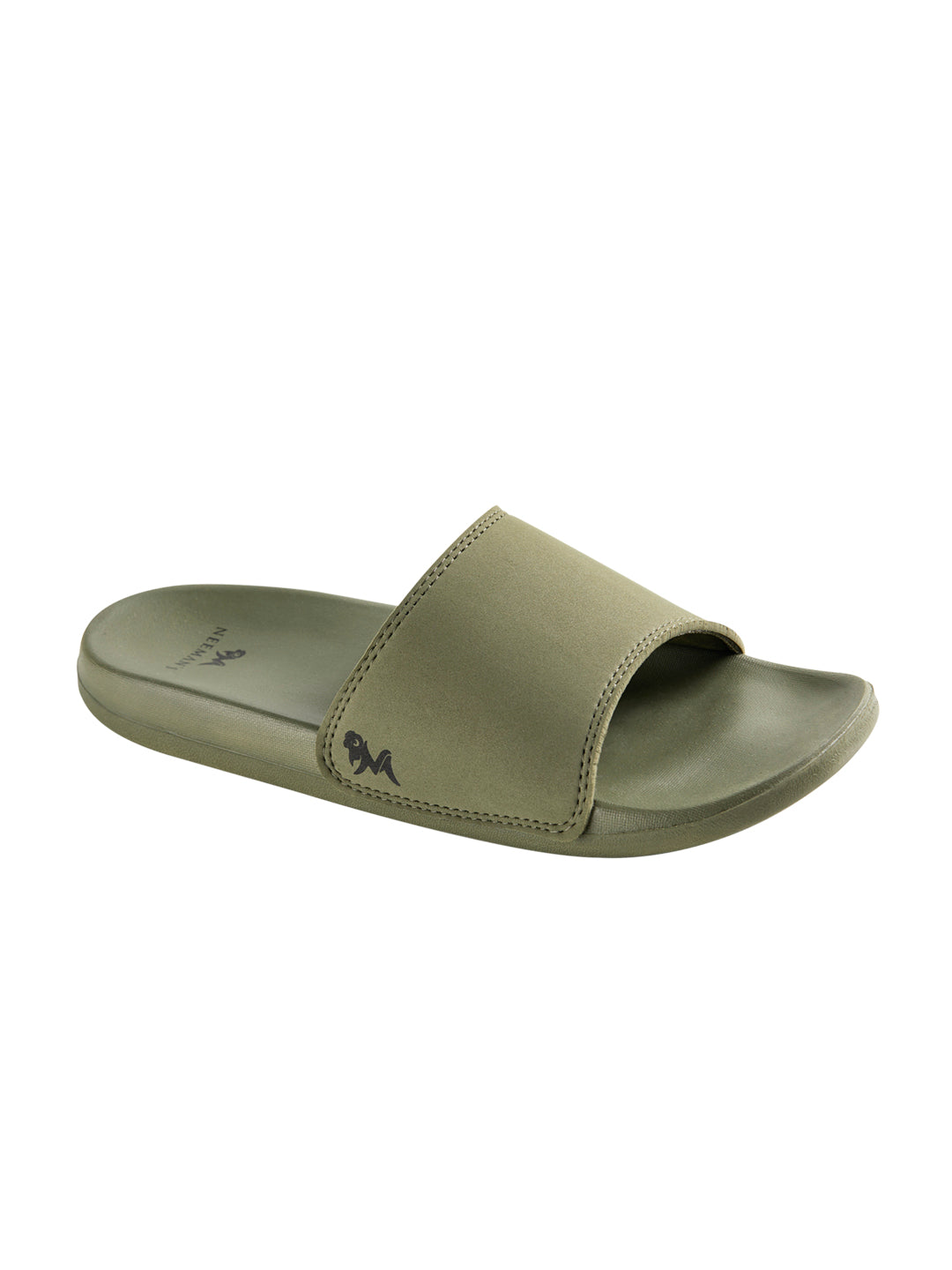 Men's Olive Green Eco Slides