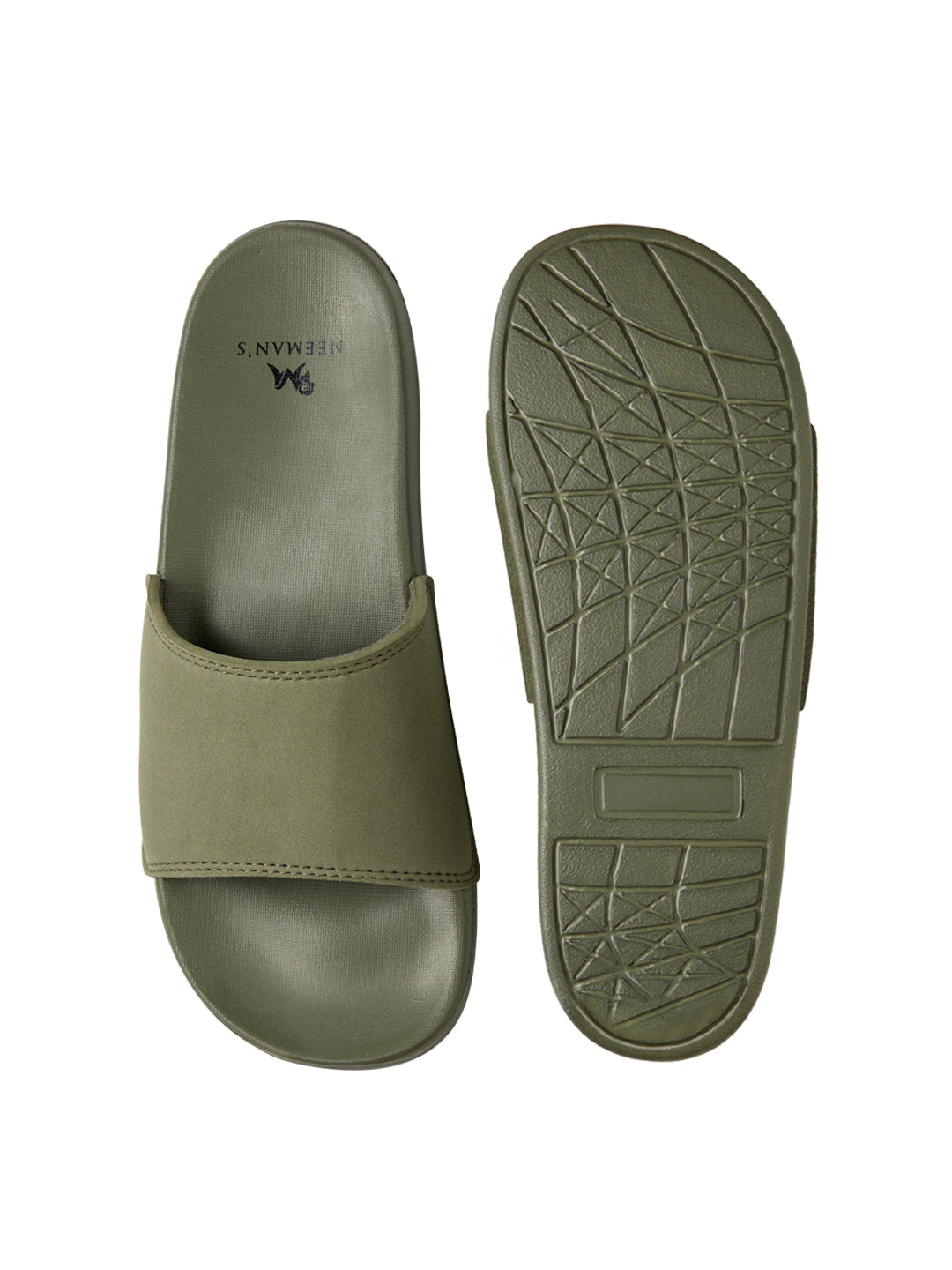 Men's Olive Green Eco Slides
