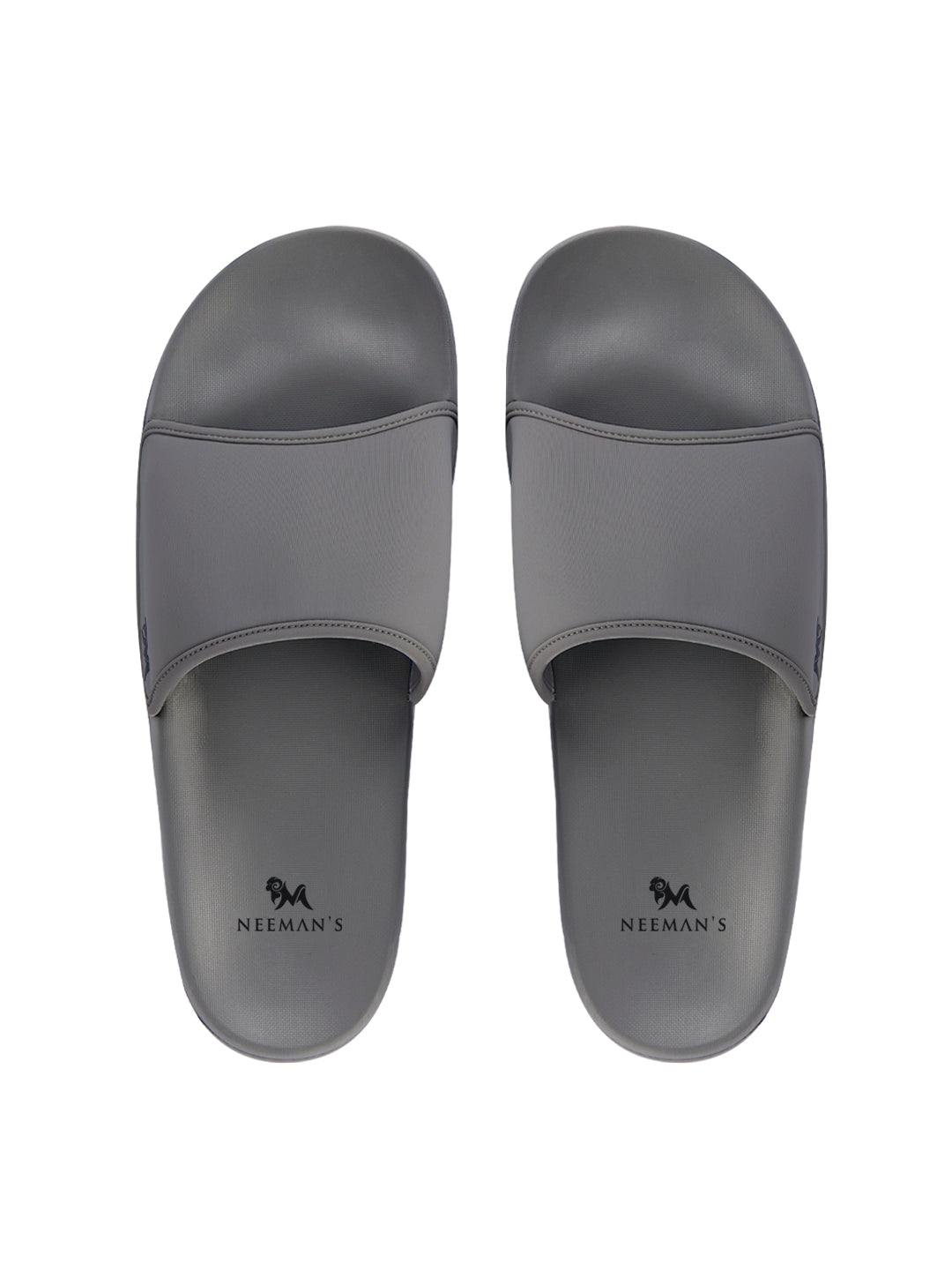 Men's Pebble Grey Eco Slides