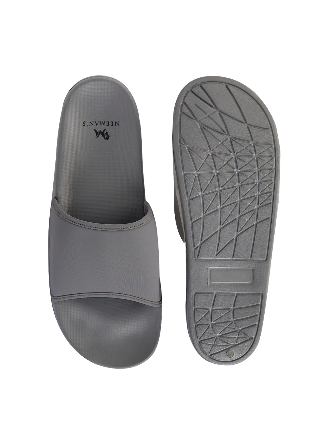 Men's Pebble Grey Eco Slides