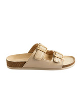 Men's Beige Cork Casual Sandals
