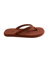 Men's Brown Eco Fluffy Orthopedic Flip-Flops