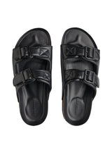 Men's Black Cork Casual Sandals