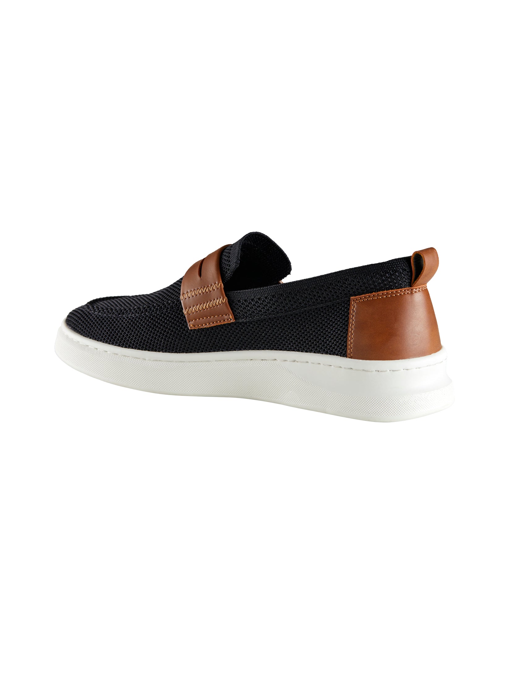 Men's Black and Tan Brunch Loafers