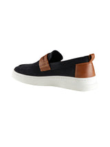 Men's Black and Tan Brunch Loafers
