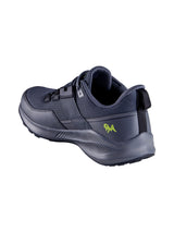 Men's Grey and Black Exuberants Walking Sneakers