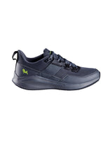 Men's Grey and Black Exuberants Walking Sneakers