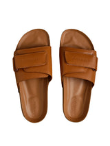 Men's Tan Cork Casual Slides