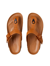 Men's Tan Cork Thong Sandals