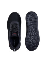 Men's Black Tread Basics Walking Sneakers