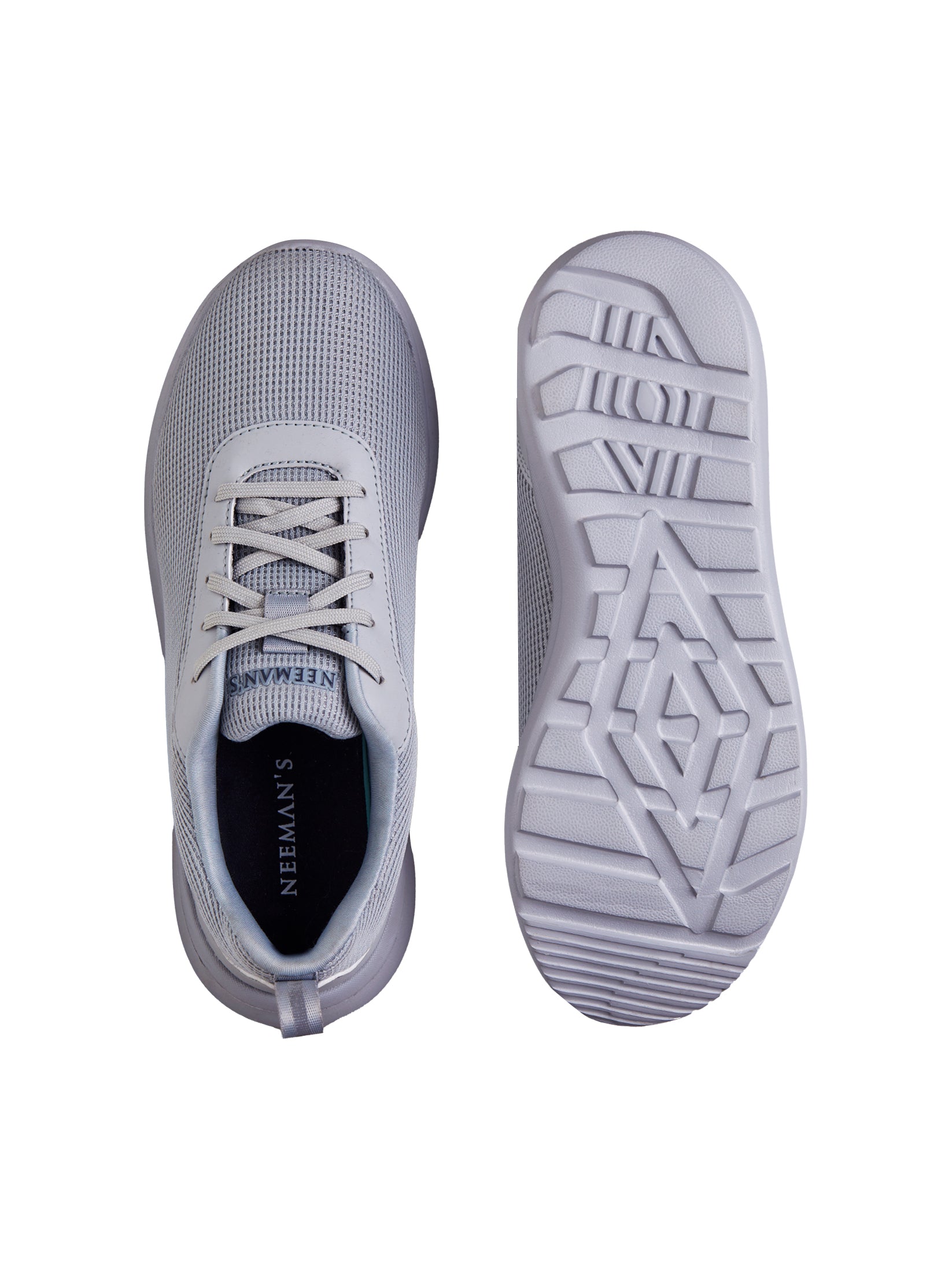Men's Grey Tread Basics Walking Sneakers