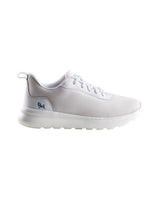 Men's White Tread Basics Walking Sneakers