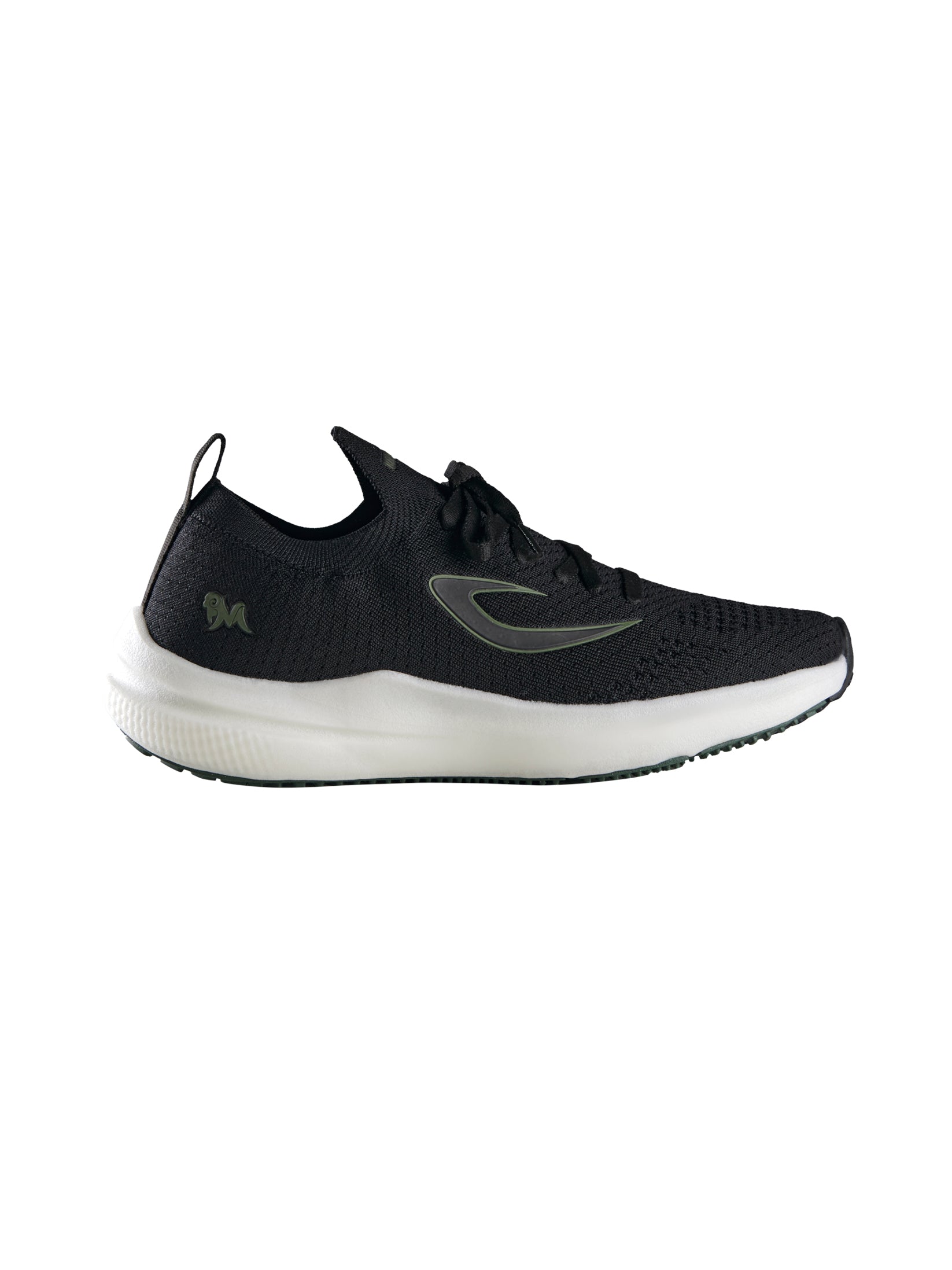 Men's Black Whoosh Lite Walking Sneakers