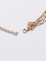 Women's Gold Casual Layered Necklace