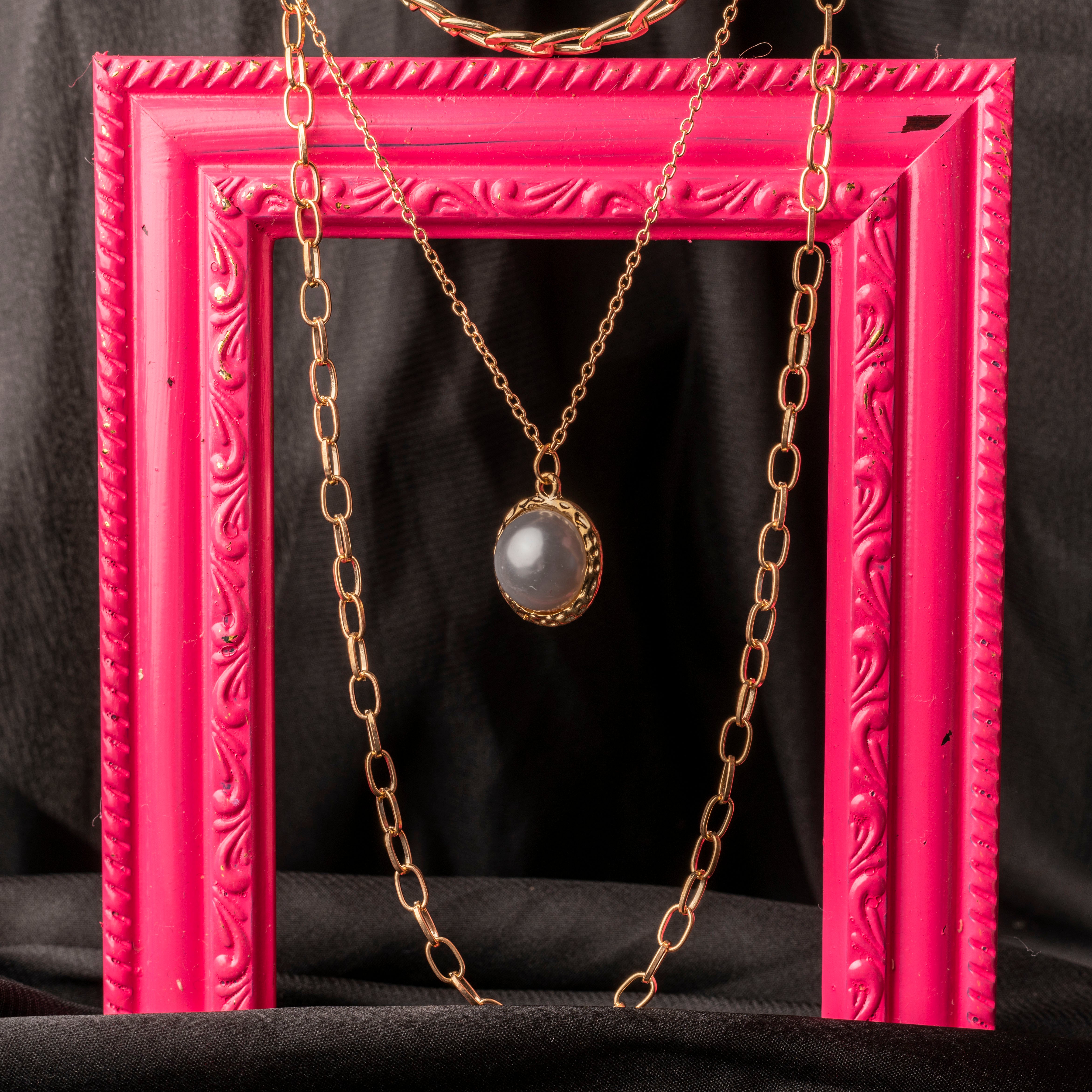 Women's Gold Casual Layered Necklace