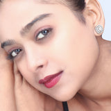 Women's Zirconia Ora Stud Earrings