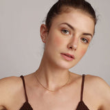 Women's Gold Plated Beaded Chain Necklace Waterproof & Anti-Tarnish