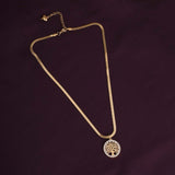 Women's Gold Plated Tree of Life Necklace Waterproof & Anti-Tarnish