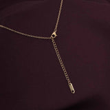 Women's Gold Plated Starry Night Necklace Waterproof & Anti-Tarnish