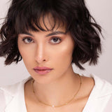 Women's Gold Plated Single Pearl Necklace Waterproof & Anti-Tarnish