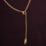 Women's Gold Plated Beaded Grace Necklace Waterproof & Anti-Tarnish