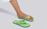 Women's Mint Green All-Vibes Flip Flops