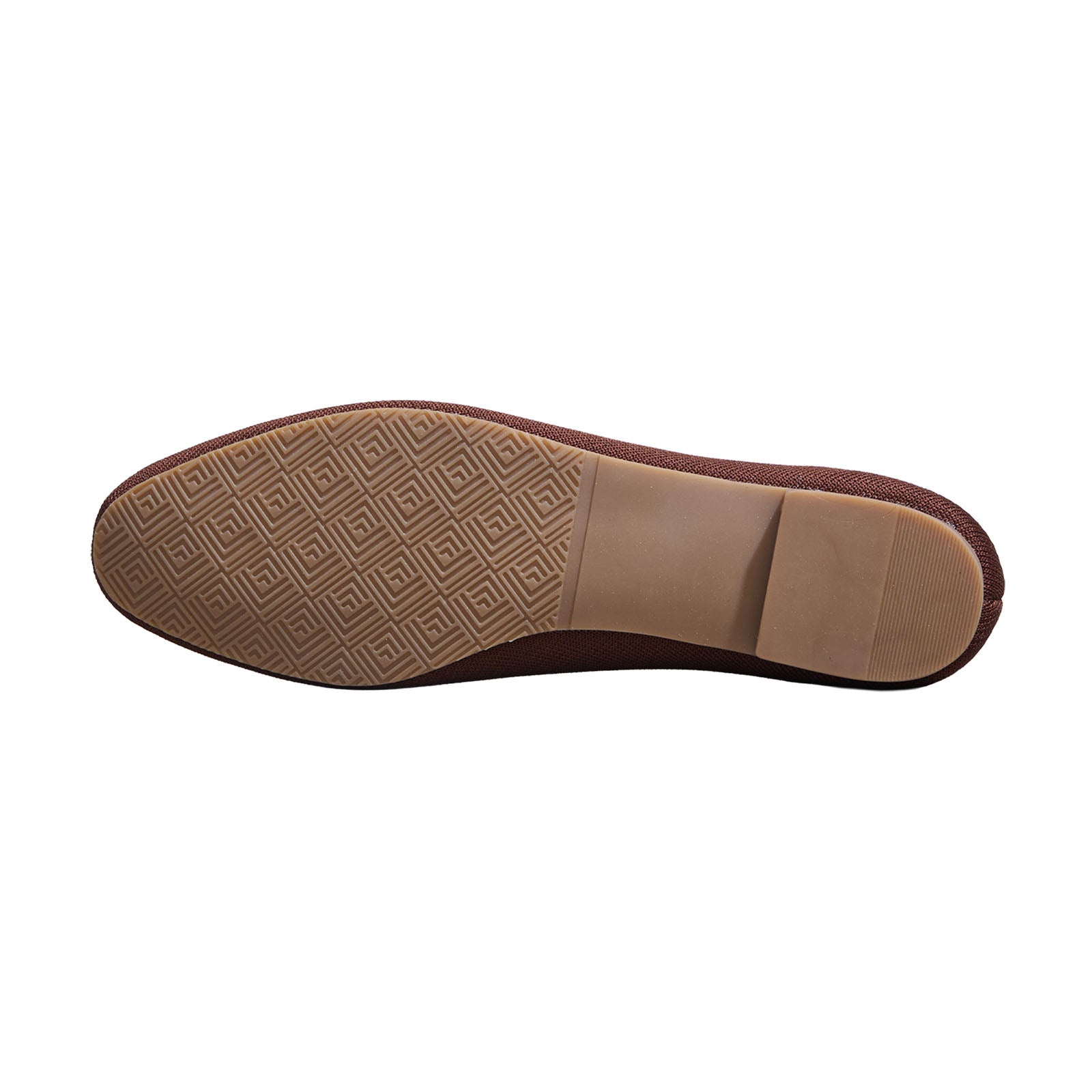 Women's Brown and Red Ballet Ease Ballerinas