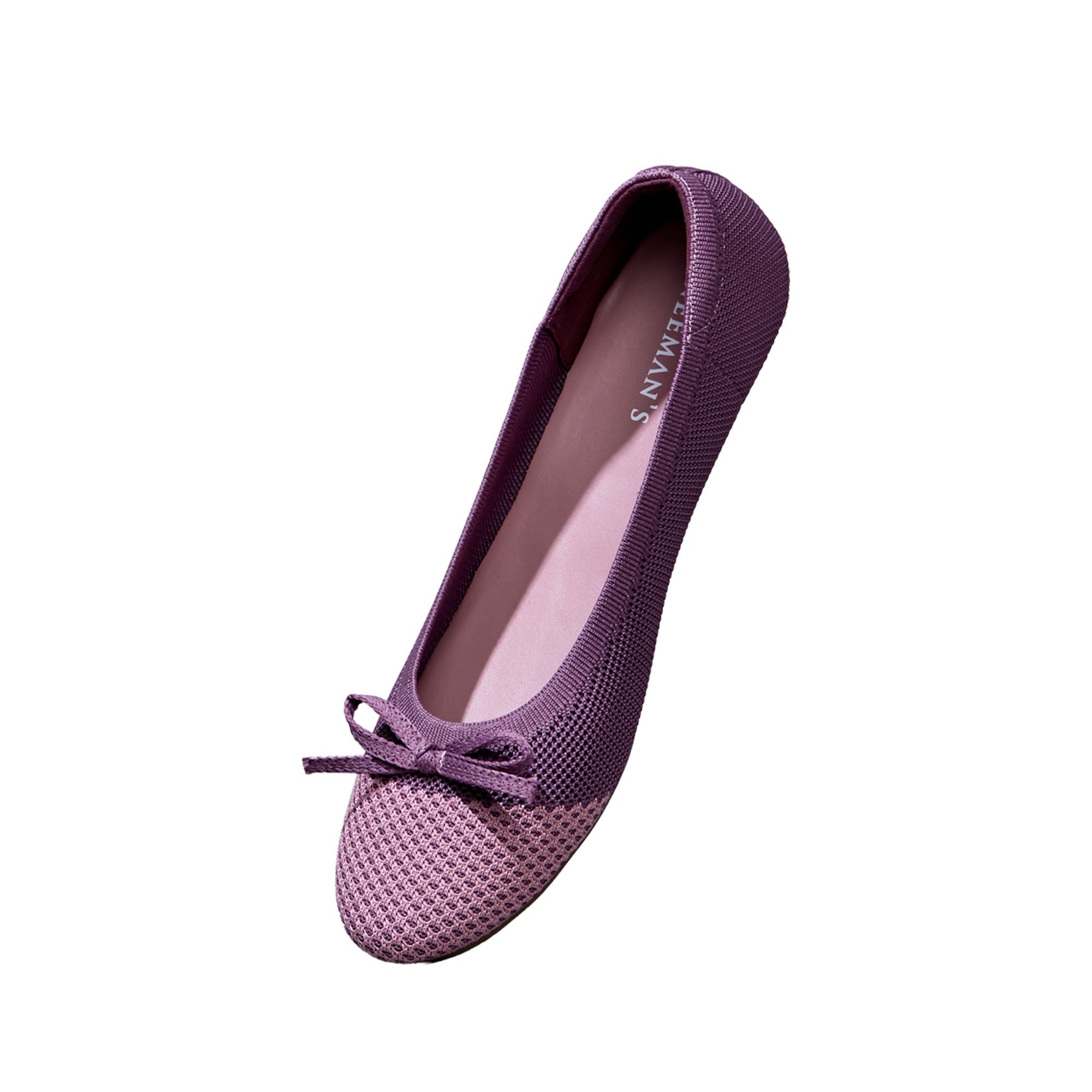 Women's Berry and Pink Everyday Ballet Flats