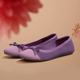 Women's Berry and Pink Everyday Ballet Flats