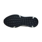 Men's Black and White Flex Weave Slip On Casual Shoes