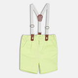 Boys Multicolor Casual Regular Fit Solid Half Sleeves Co-ord Set