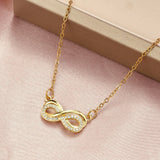 Women's Endless Infinity Necklace