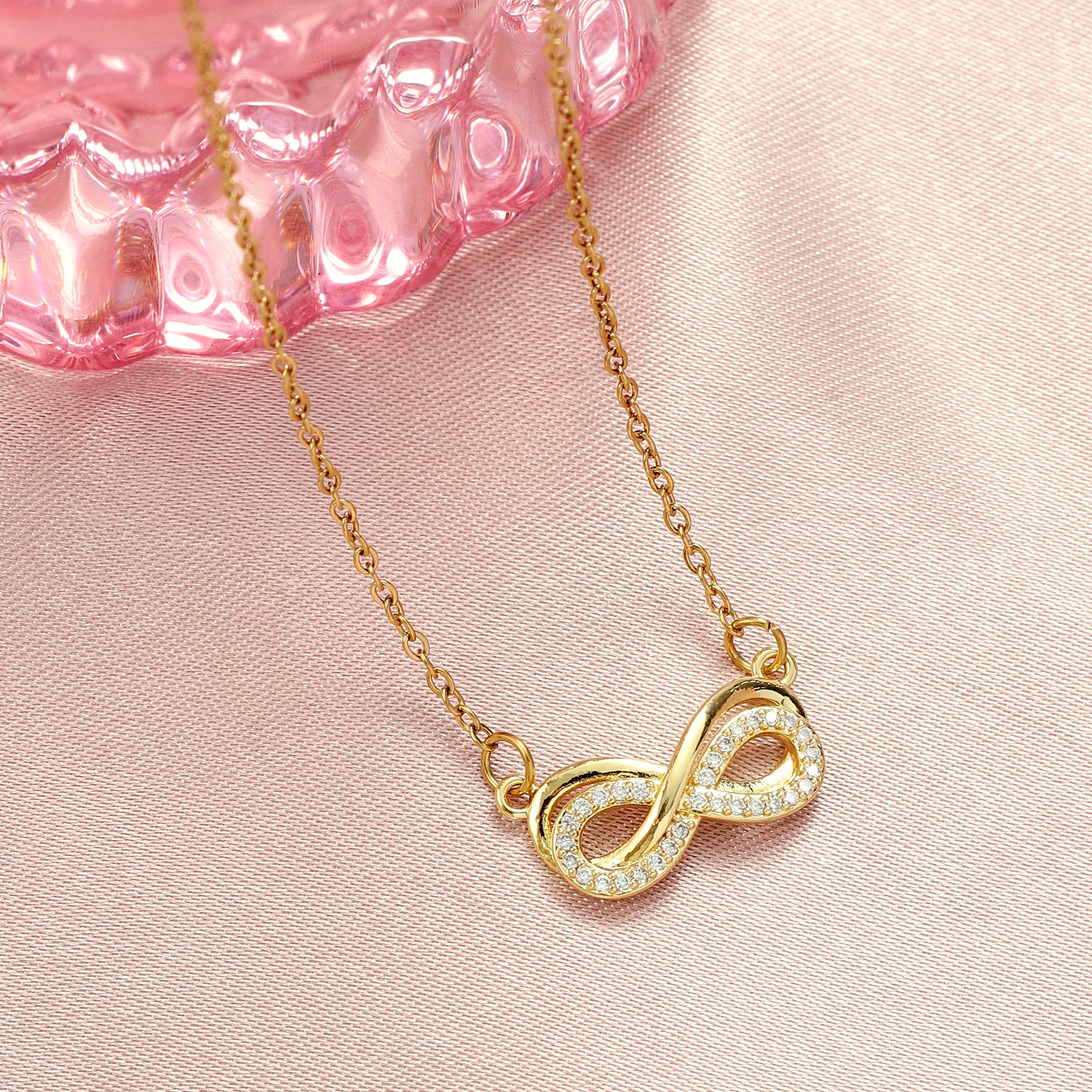 Women's Endless Infinity Necklace