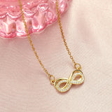 Women's Endless Infinity Necklace