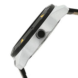 Men's Sporty Grey Round Dial Watch - NS3015AL01