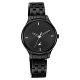 Women's Casual Black Round Dial Watch - NS6248NM01