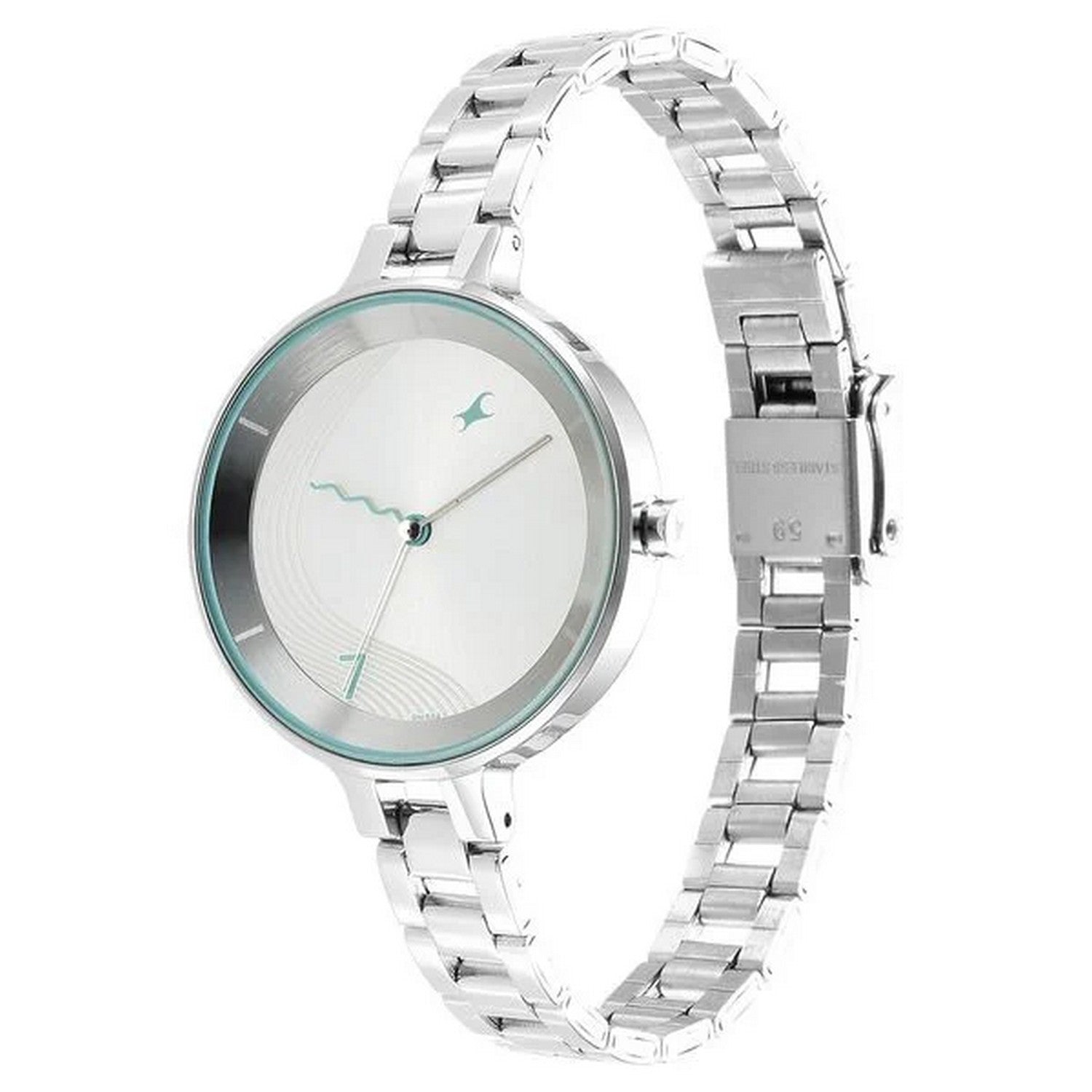 Women's Casual Green Round Dial Watch - NS6265SM01