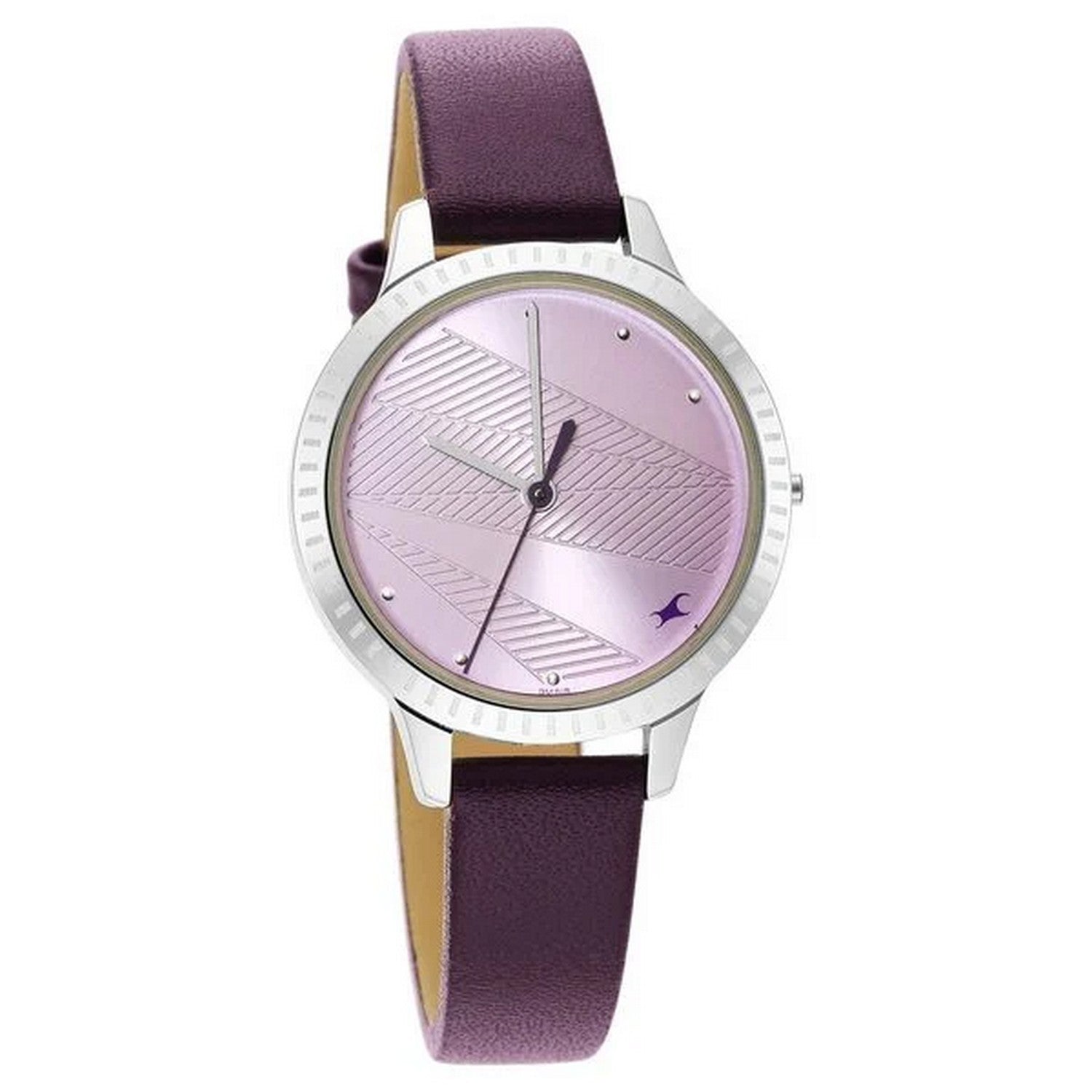 Women's Casual Violet Round Dial Watch - NS6267SL01