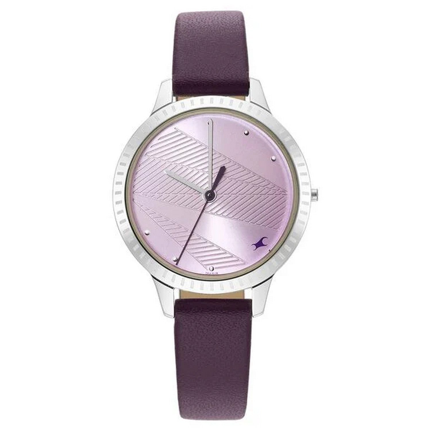 Women's Casual Violet Round Dial Watch - NS6267SL01