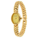Women's Utsav Champagne Oval Dial Watch - NS8107YM02