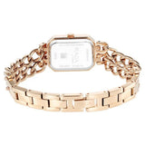 Women's Rose Gold Copper Rectangular Dial Watch - NS95283WM01