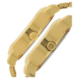 Unisex Pair Bandhan Champagne Round Dial Pair's Watch - NT15802490YM05