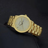 Men's Karishma Light Champagne Round Dial Watch - NT1650YM06