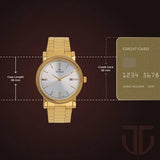 Men's Karishma Silver White Round Dial Watch - NT1712YM02