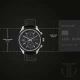 Men's Classique Silver White Round Dial Watch - NT1733KL02